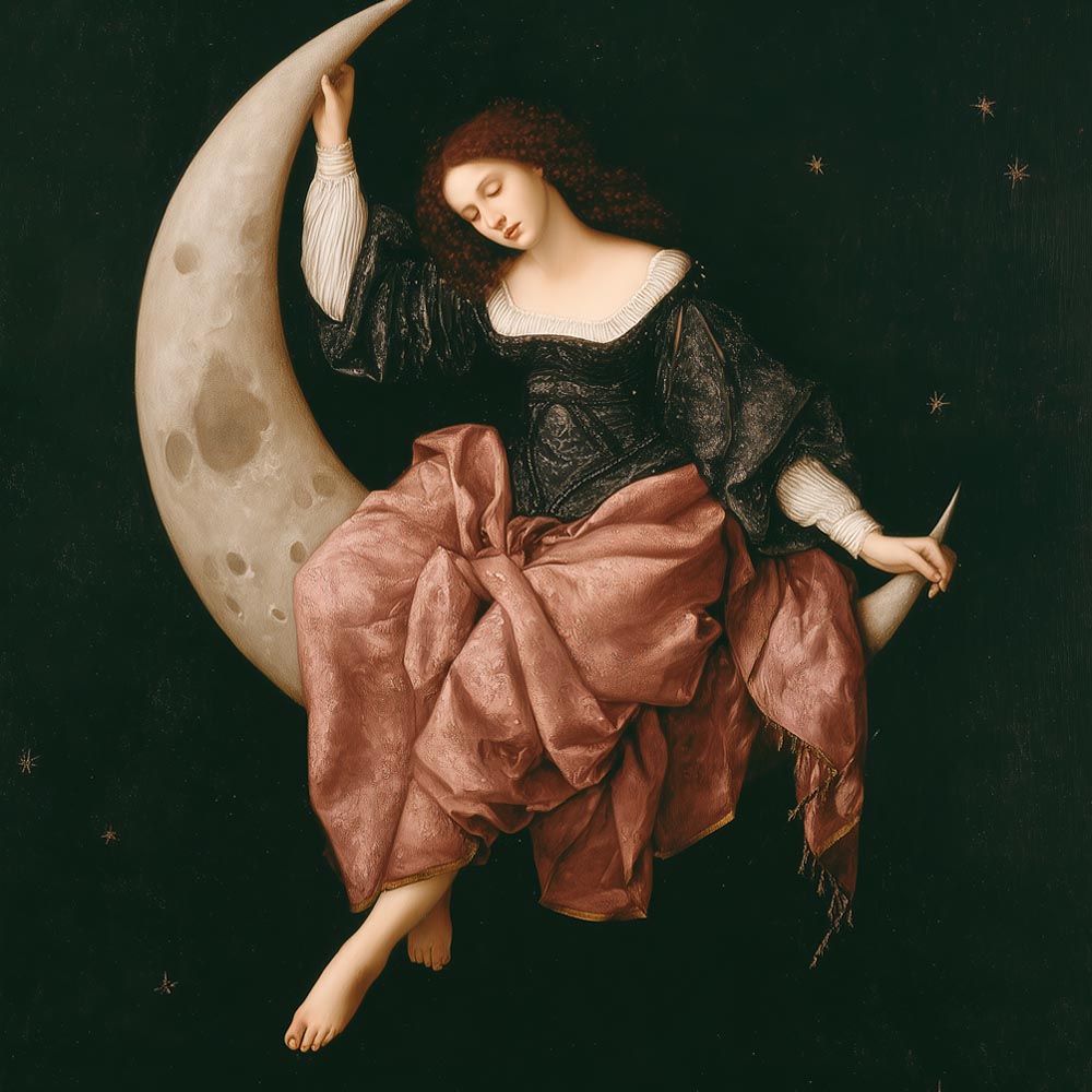 "Serene Moon" LE "SOLD OUT" canvas art print