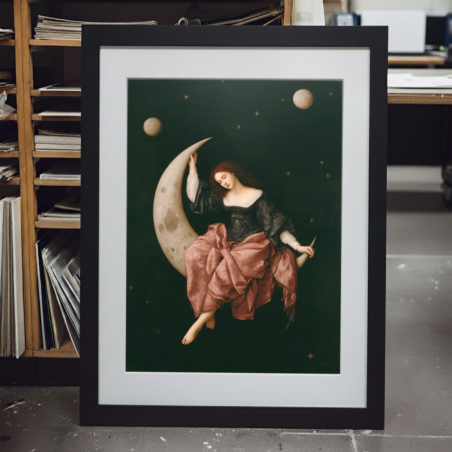 "Serene Moon" LE "SOLD OUT" canvas art print