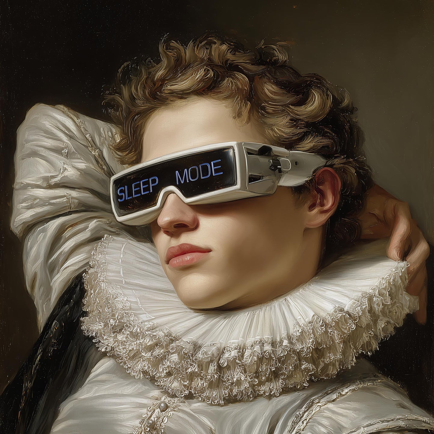 "Sleep Mode" LE "SOLD OUT" canvas art print