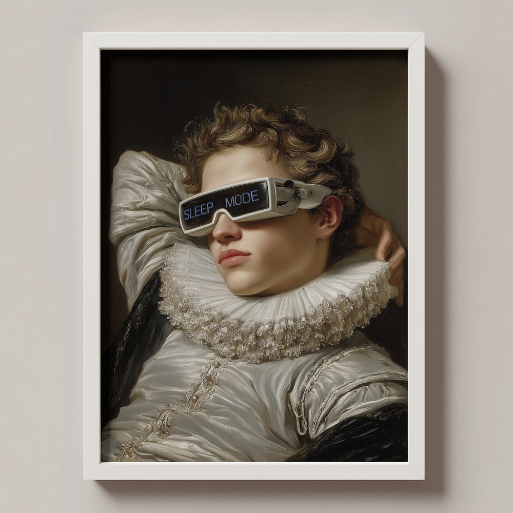 "Sleep Mode" LE "SOLD OUT" canvas art print