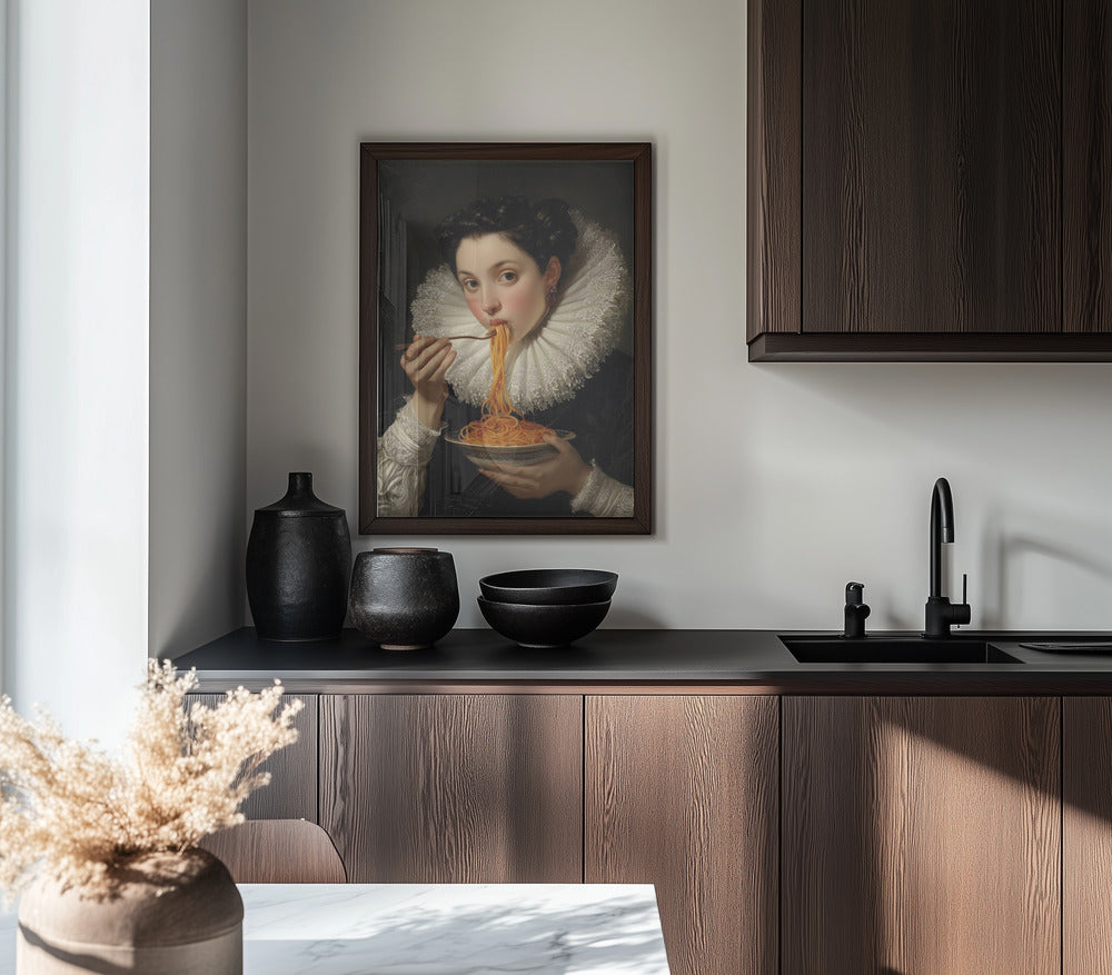 "Spaghetti Queen" LE "SOLD OUT" canvas art print