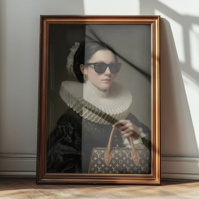 "Trendy Queen" LE "SOLD OUT" canvas art print
