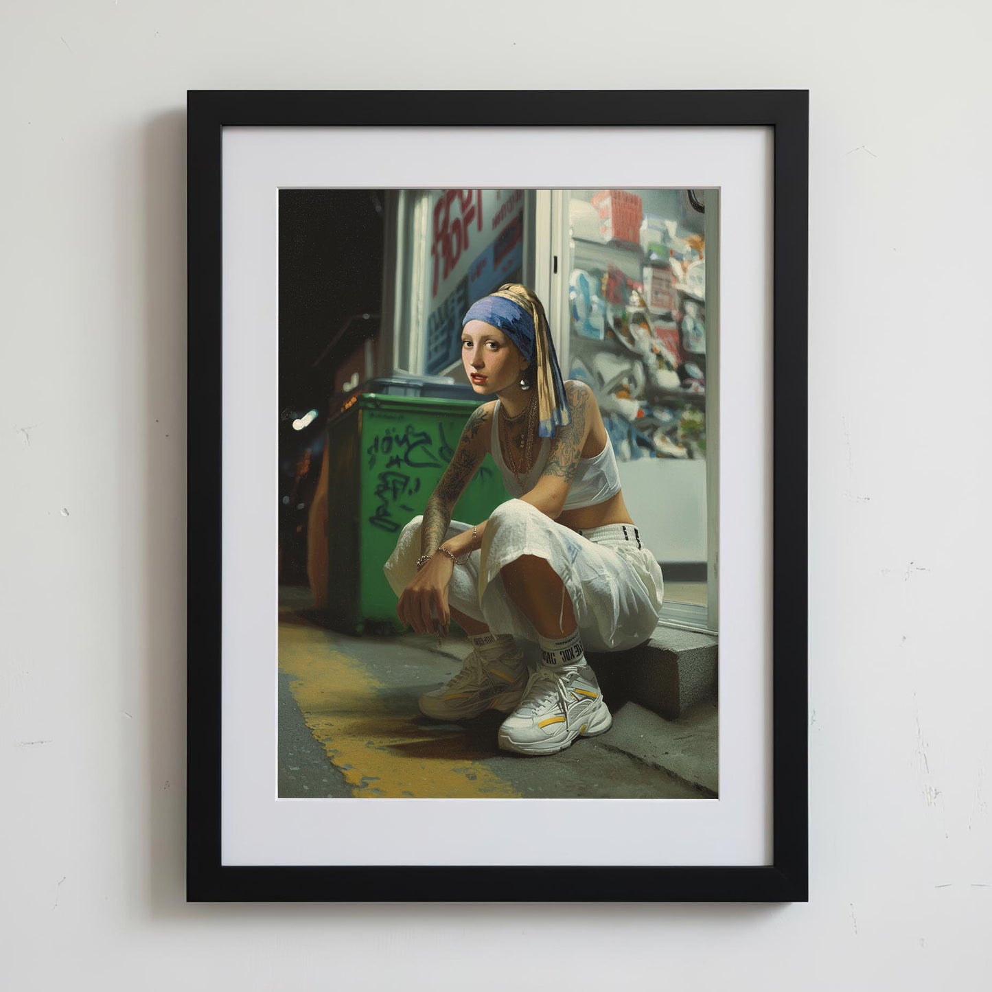 "Tattoo Pearl" fine art print