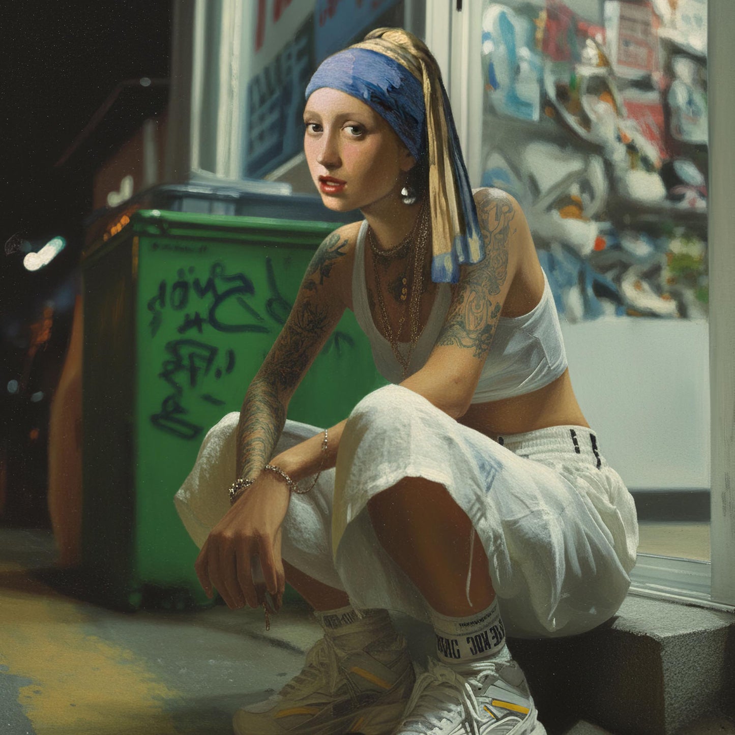 "Tattoo Pearl" fine art print