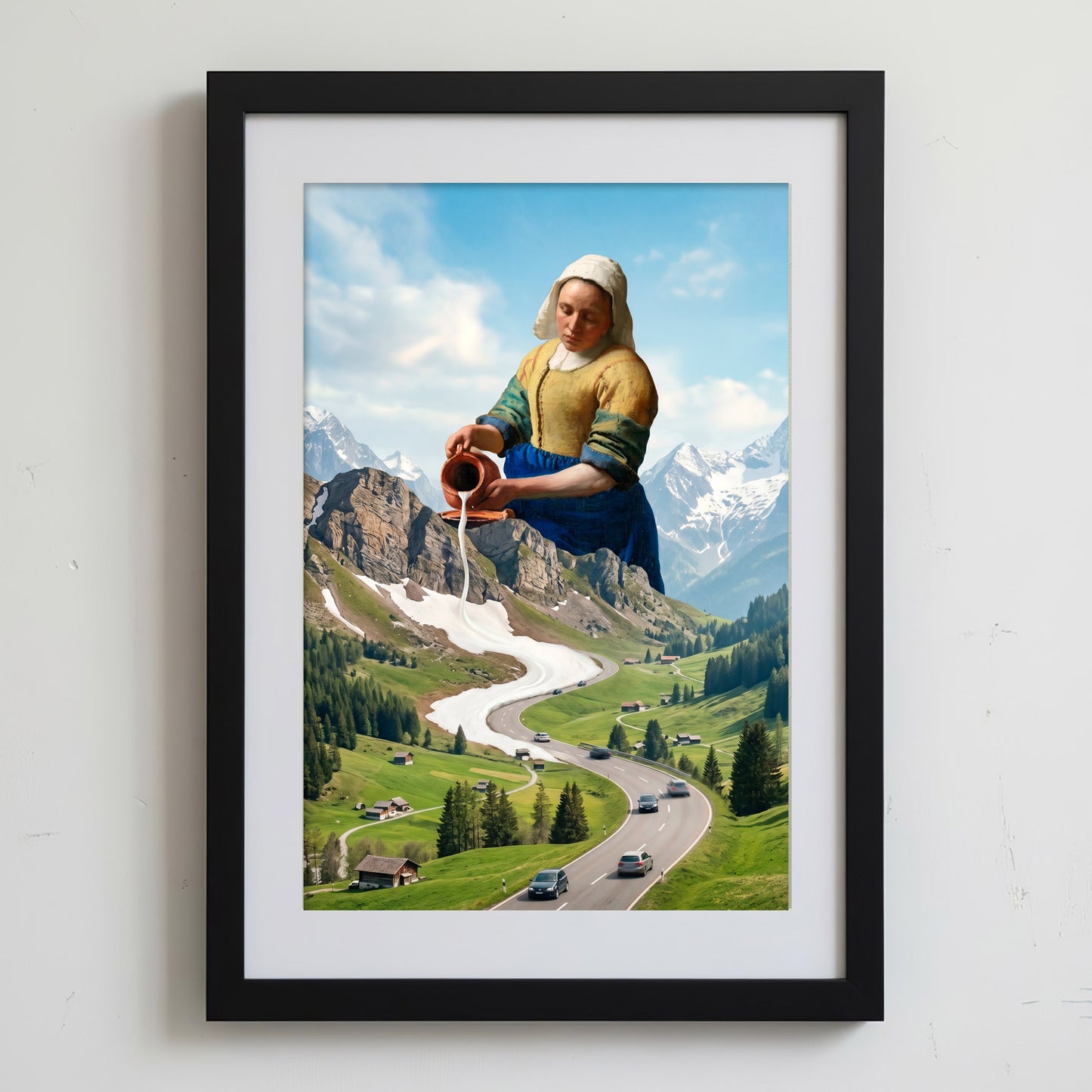 "The Great Milkmaid" fine art print