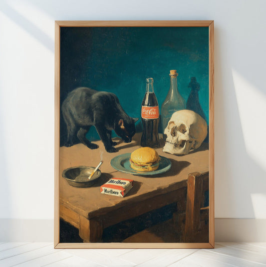 "Toxic Still Life" LE "SOLD OUT" canvas art print