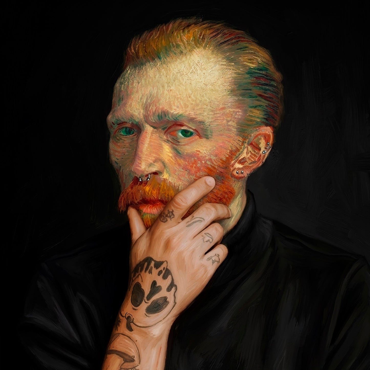 "Van Ink Gogh" fine art print