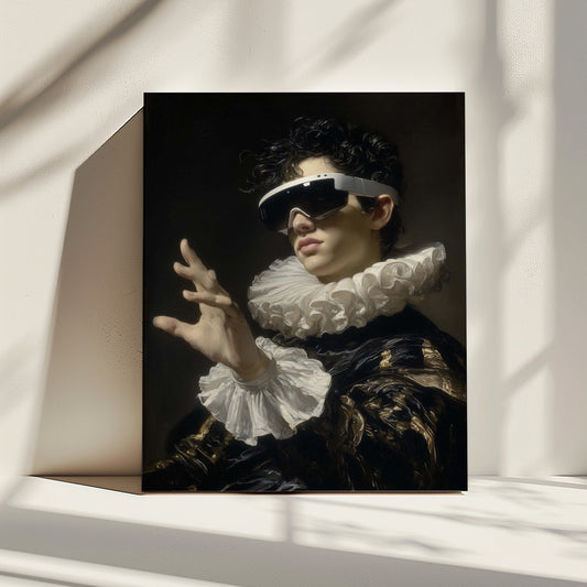 "Virtual Knight" LE "SOLD OUT" canvas art print