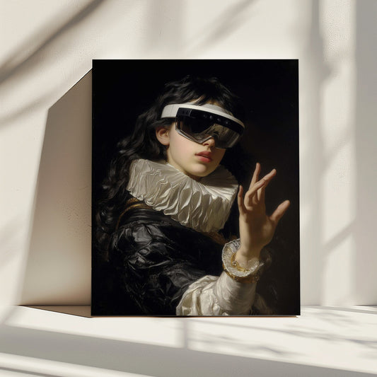 "Virtual queen" LE "SOLD OUT" canvas art print