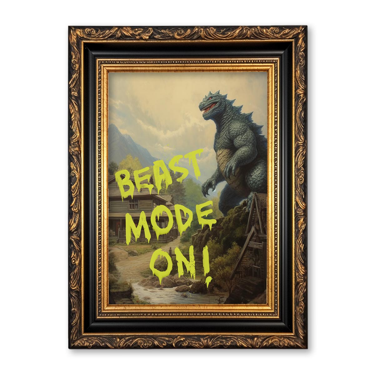 "Beast Mode On" fine art print