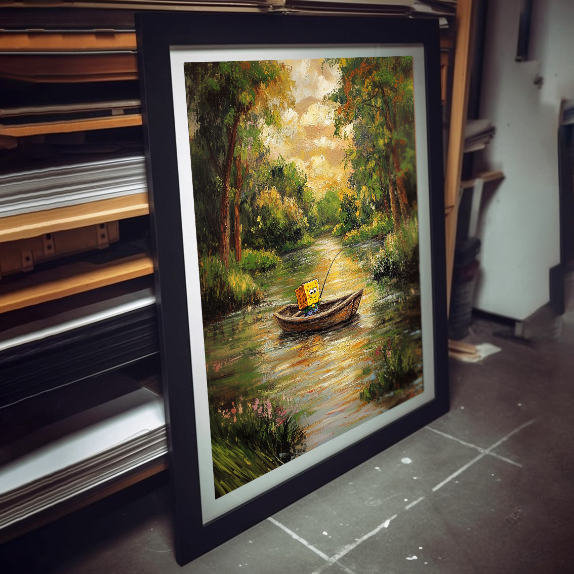 "Bob by the river" fine art print