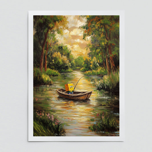 "Bob by the river" fine art print