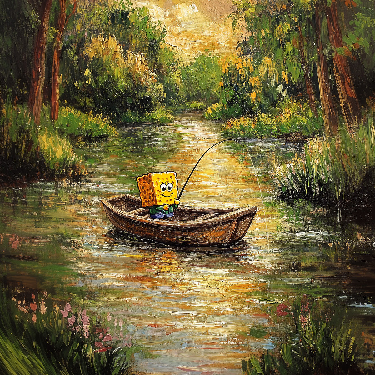 "Bob by the river" fine art print