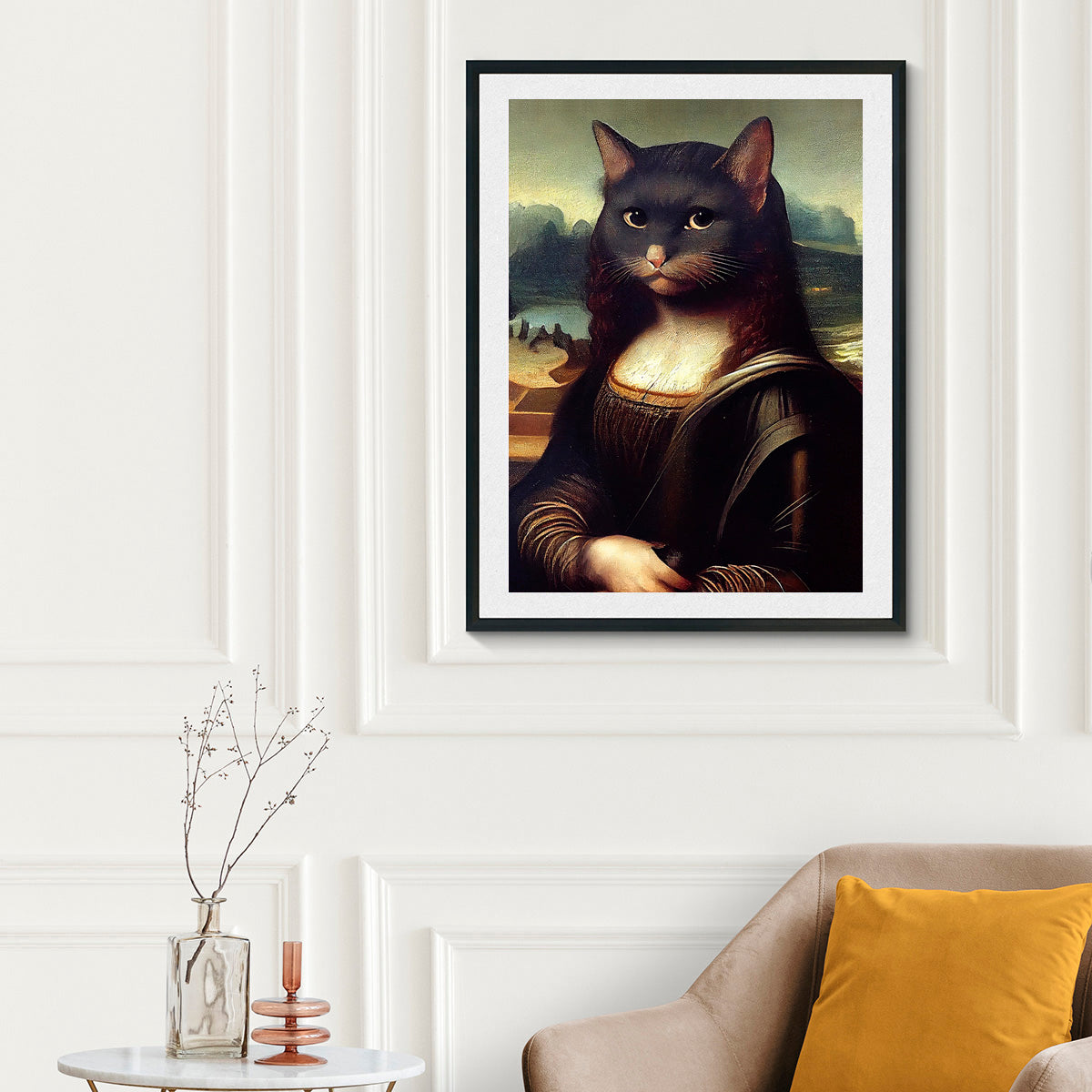 "Meowlisa" fine art print