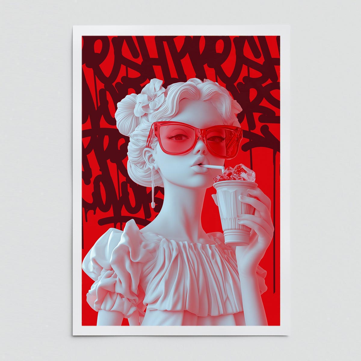 "Cherry sips" fine art print