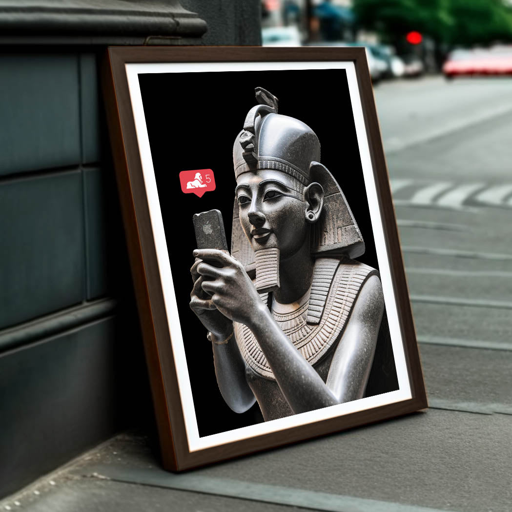 "Chill Ramses" fine art print