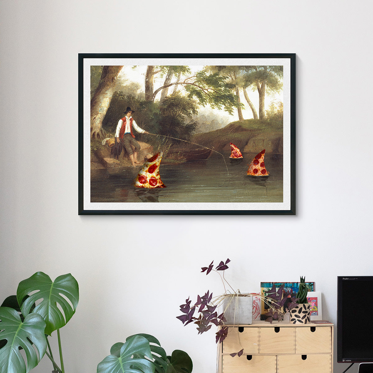 "Dangerous Fishing" fine art print