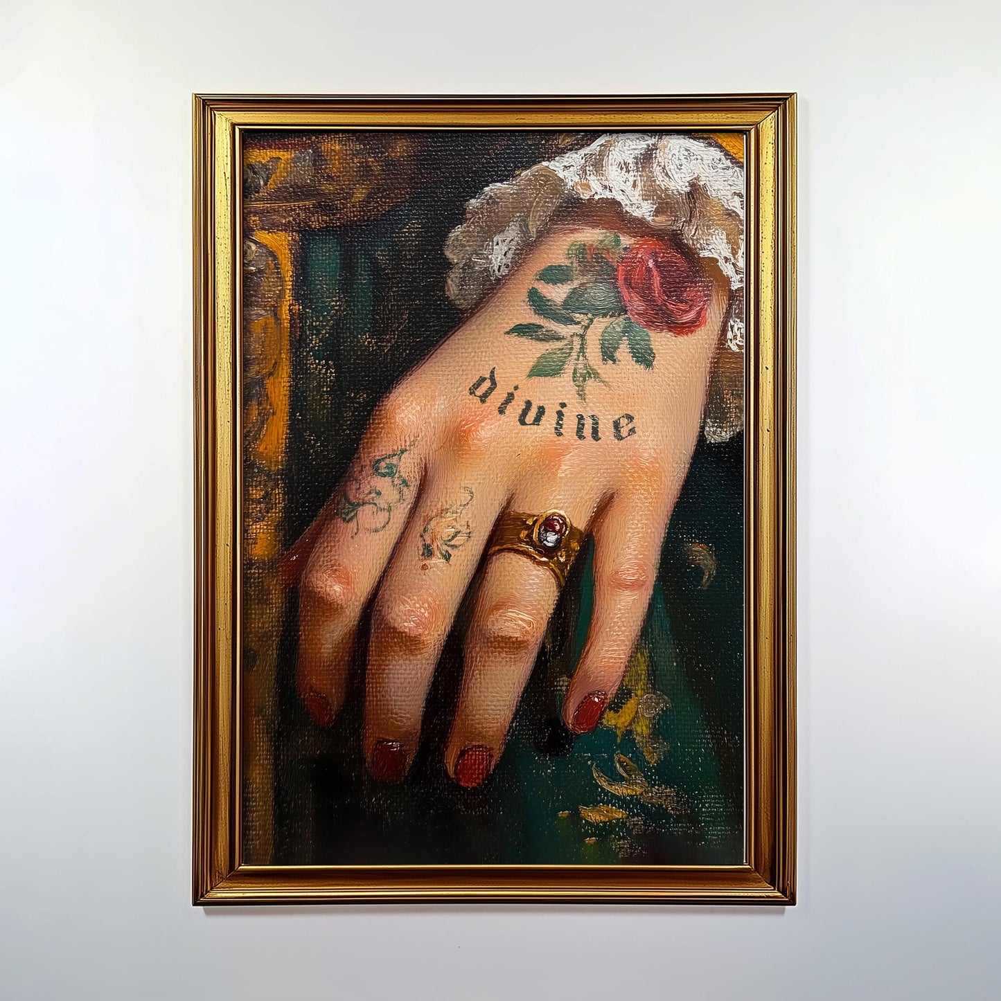 "Divine tattoo" fine art print