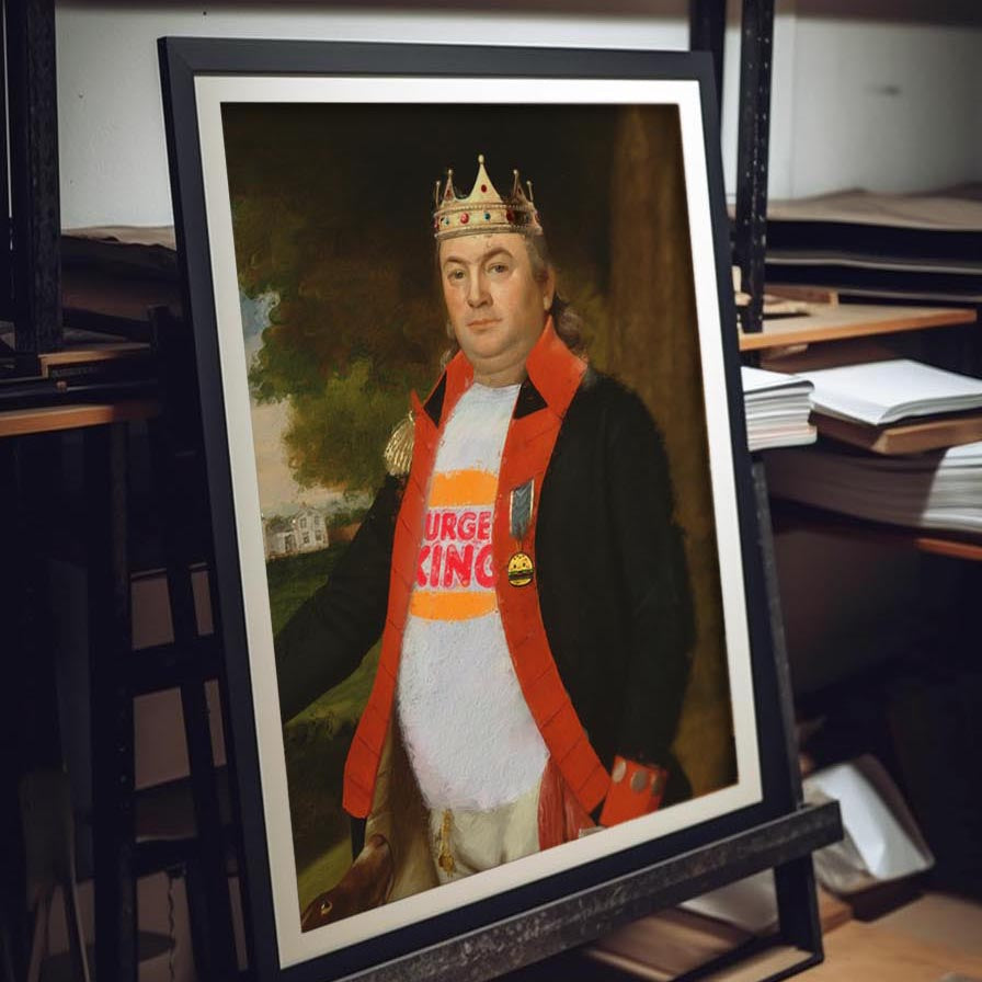 "Fast Food King" fine art print