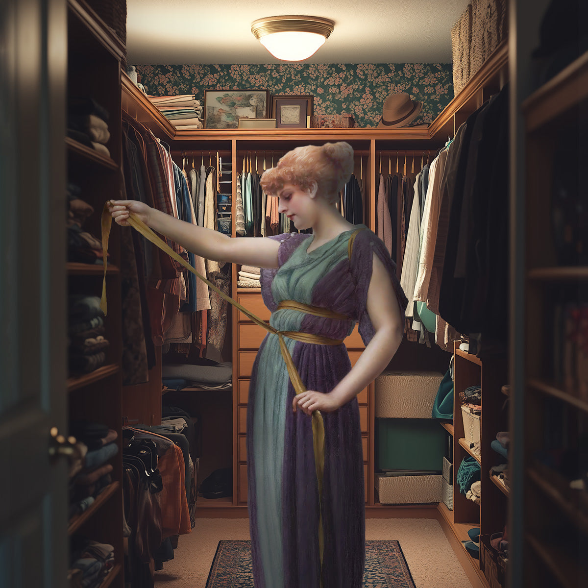 "Goddess of closet" fine art print