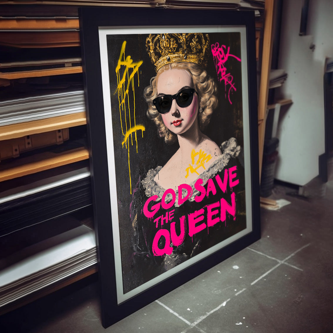 "God Save the Queen" fine art print