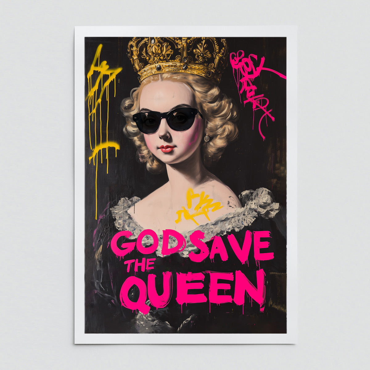 "God Save the Queen" fine art print