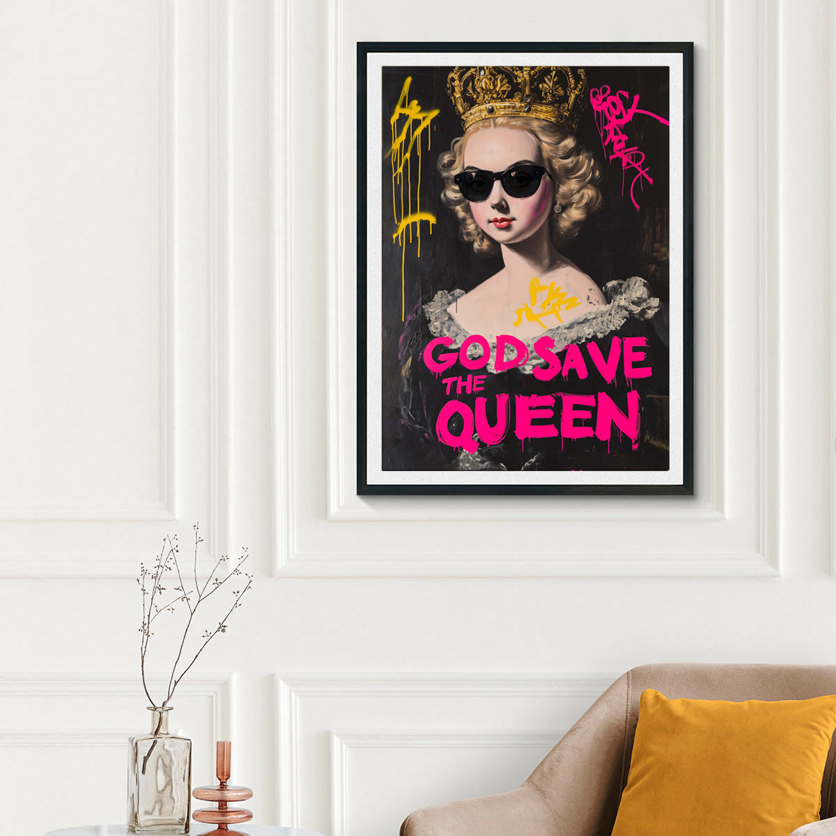 "God Save the Queen" fine art print