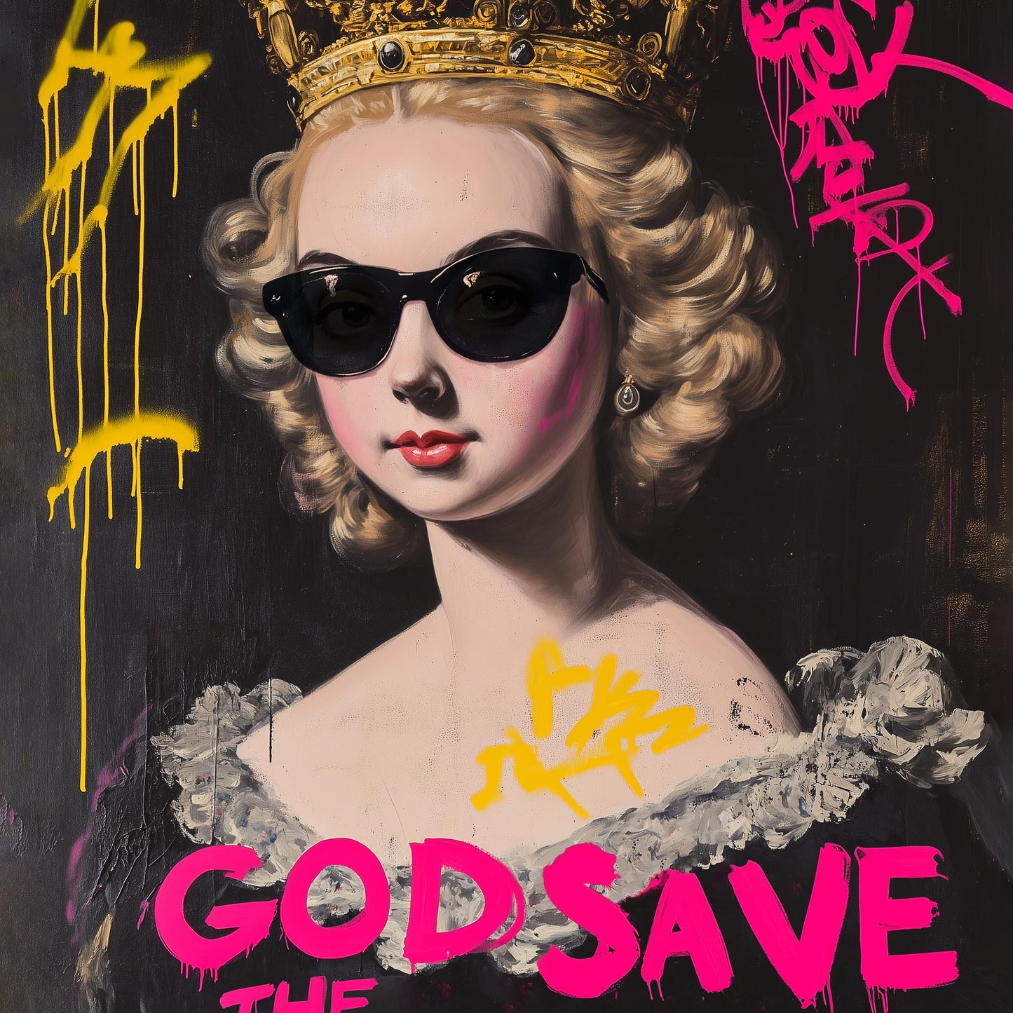 "God Save the Queen" fine art print