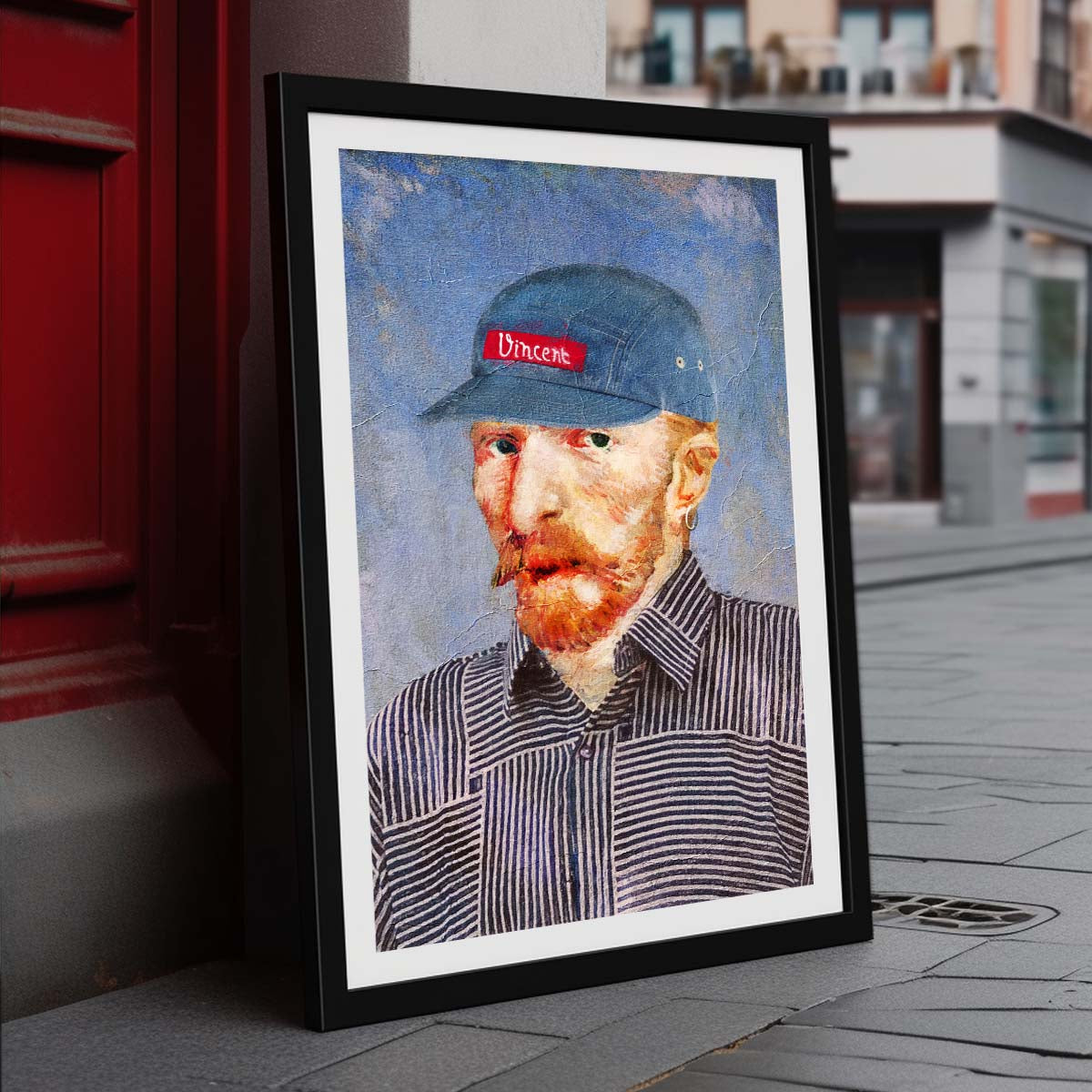 "Hipster Vincent" fine art print