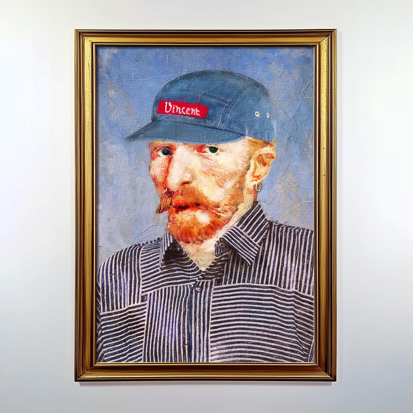 "Hipster Vincent" fine art print