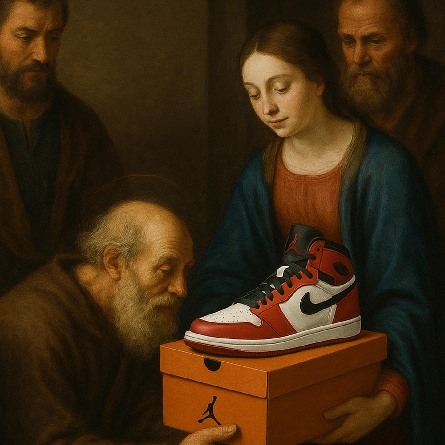 "Holy sneaker" fine art print