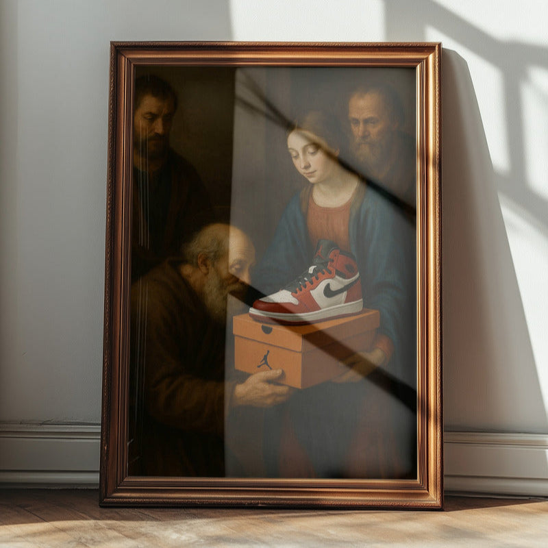 "Holy sneaker" fine art print
