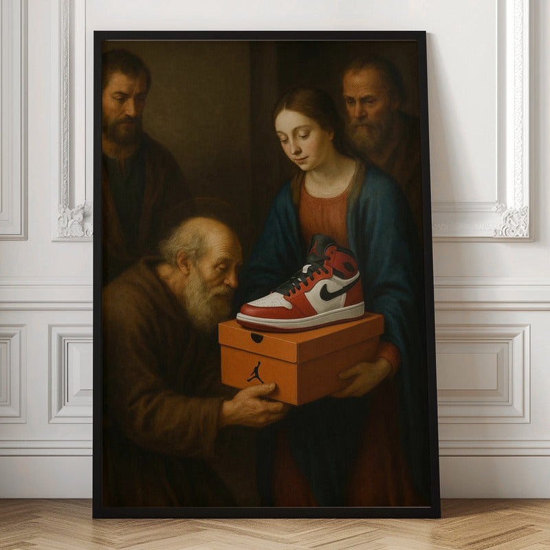 "Holy sneaker" fine art print