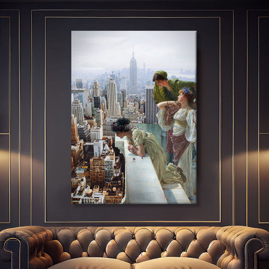 "Manhattan View" canvas print