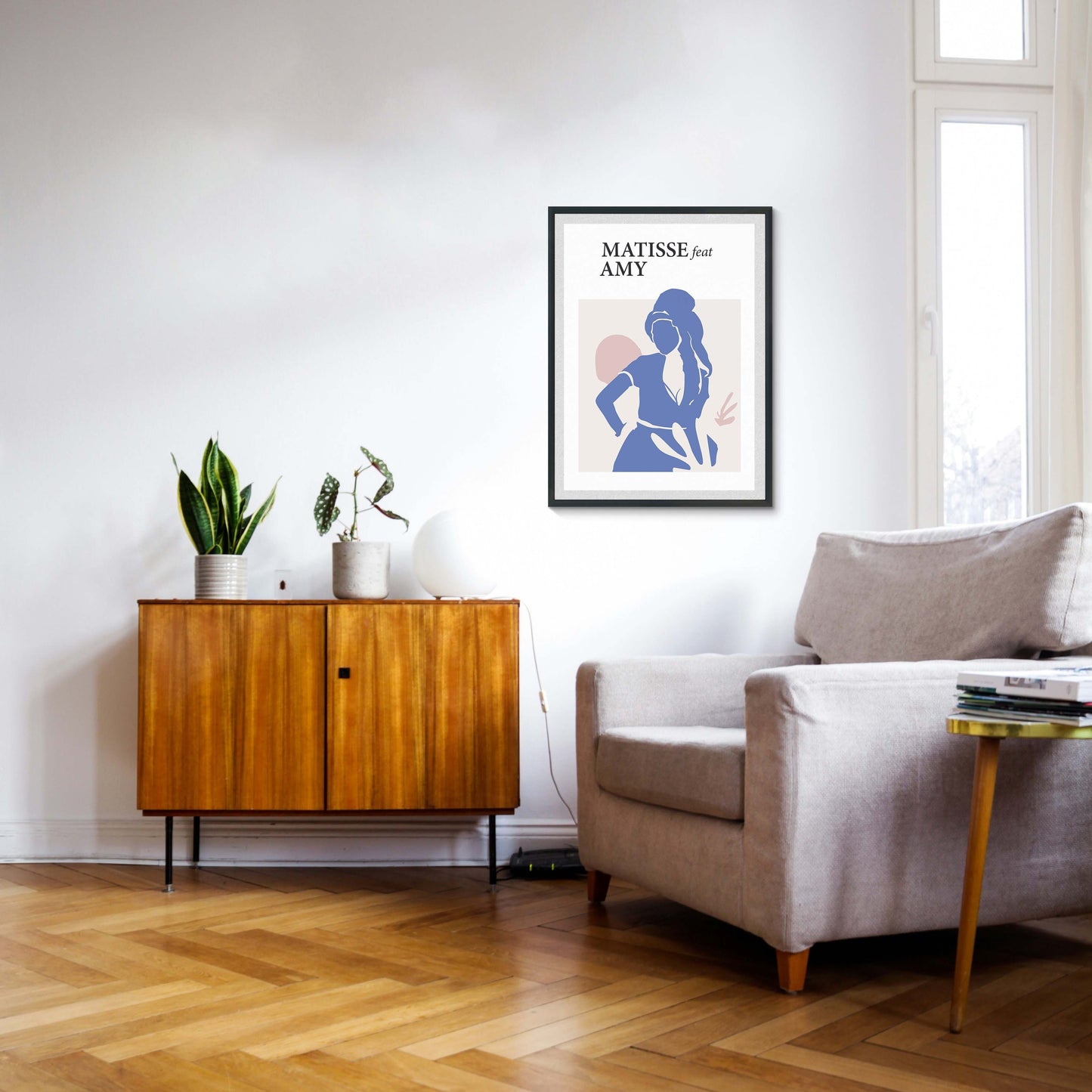 "Matisse Feat Amy" fine art print