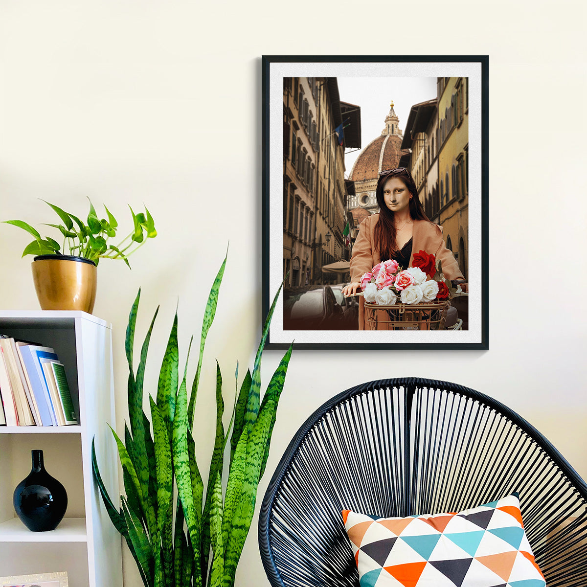 "Mona in Florence" fine art print