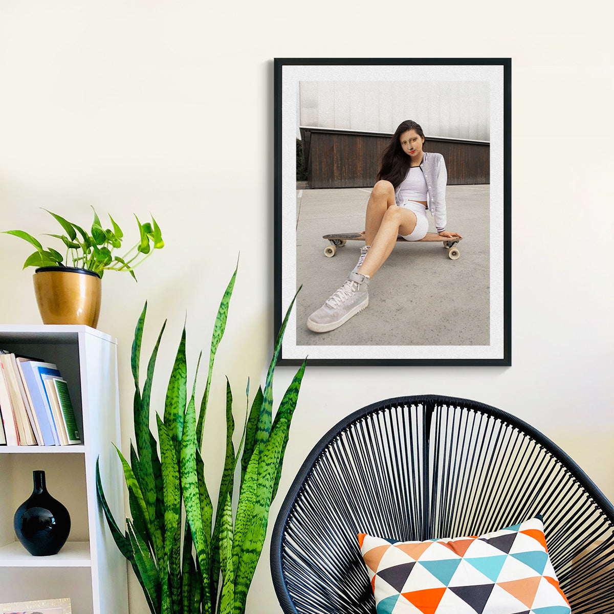 "Mona Skater" fine art print