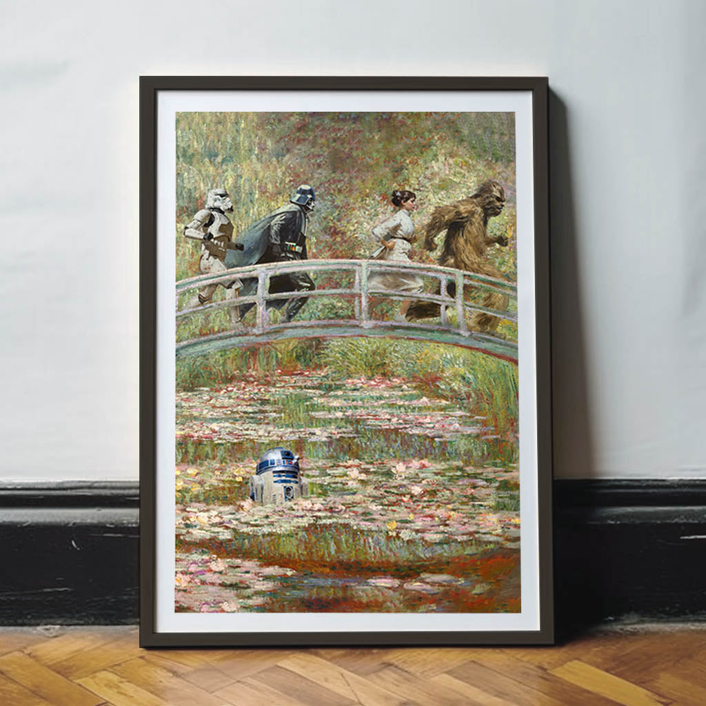 "Monet Wars" fine art print