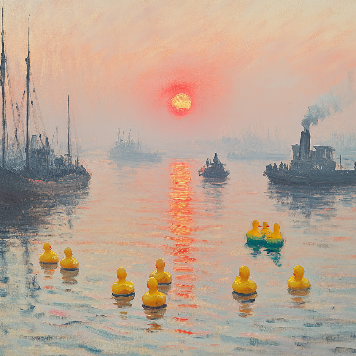 "Morning quack" fine art print