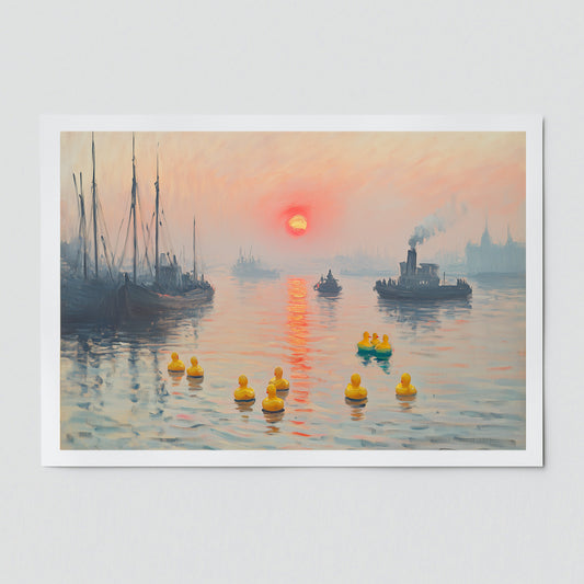 "Morning quack" fine art print