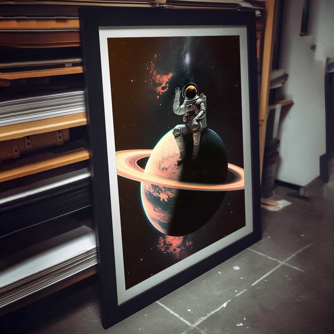 "My Space Safe" fine art print