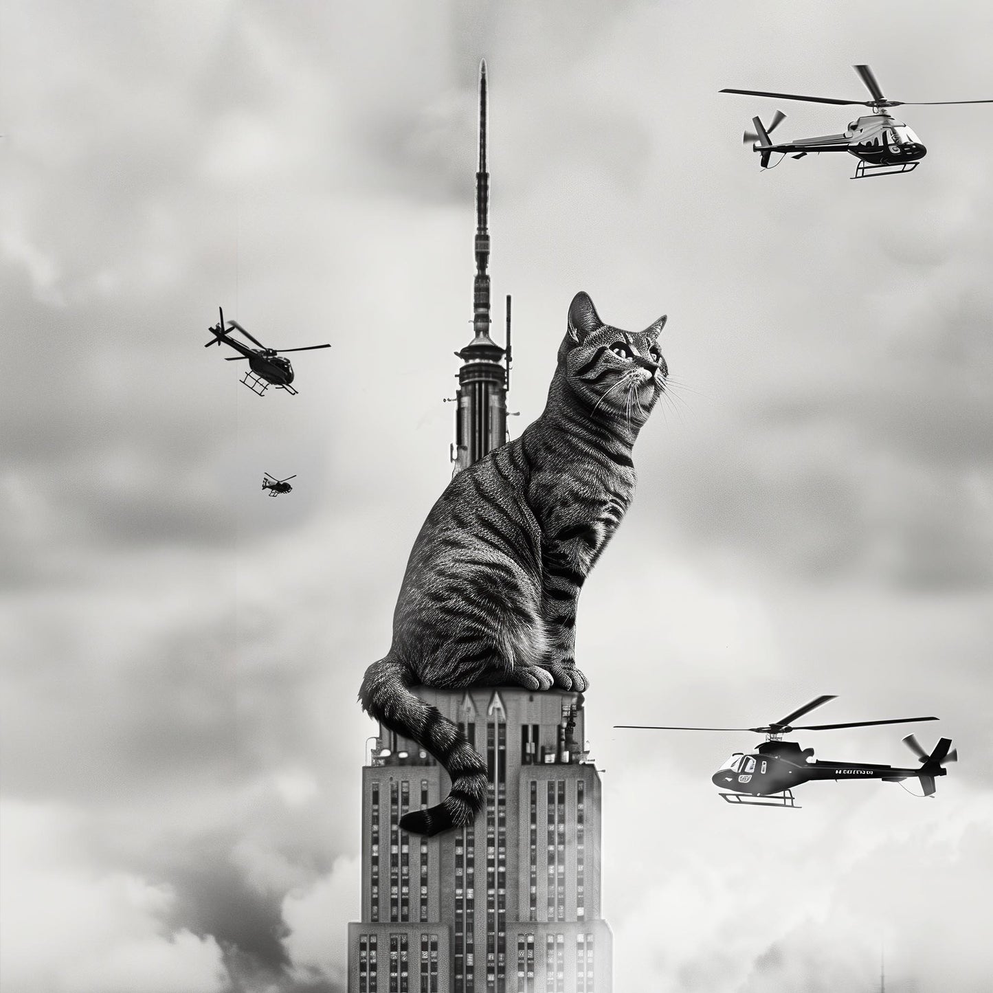 "Paws on top" fine art print