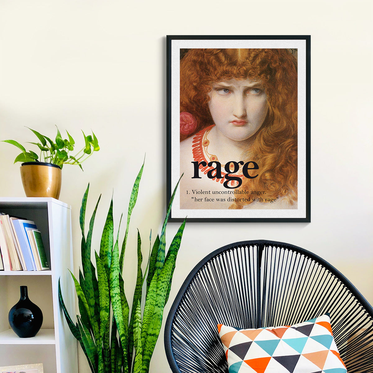 "Rage Face" fine art print