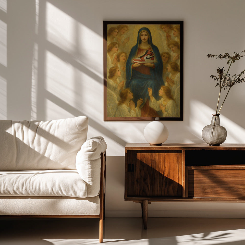 "Sacred sneaker" LE 4/5 canvas art print