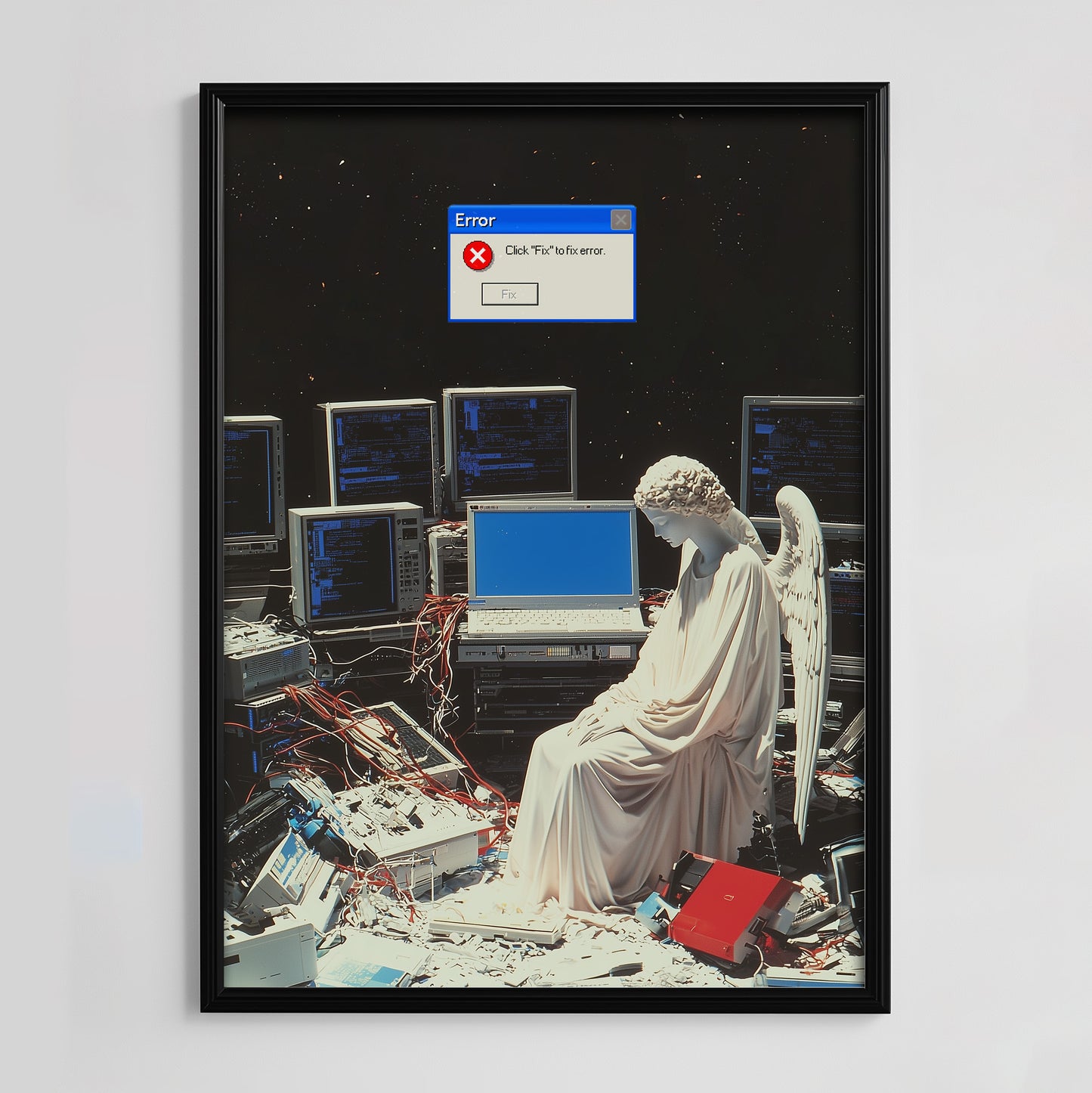 "System Error" fine art print