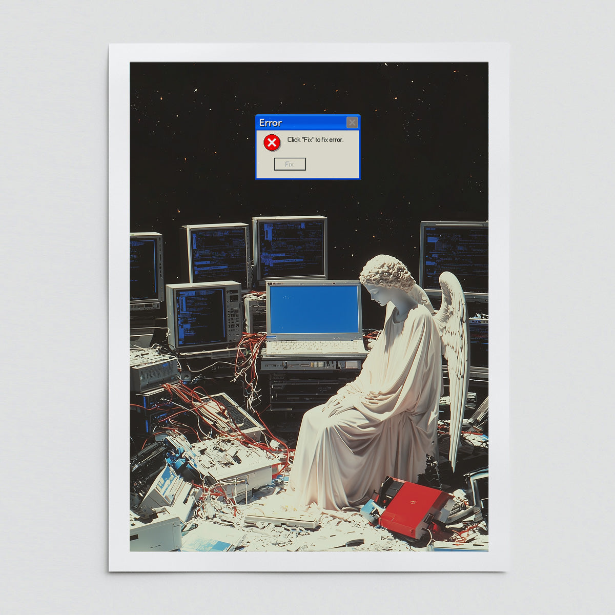 "System Error" fine art print