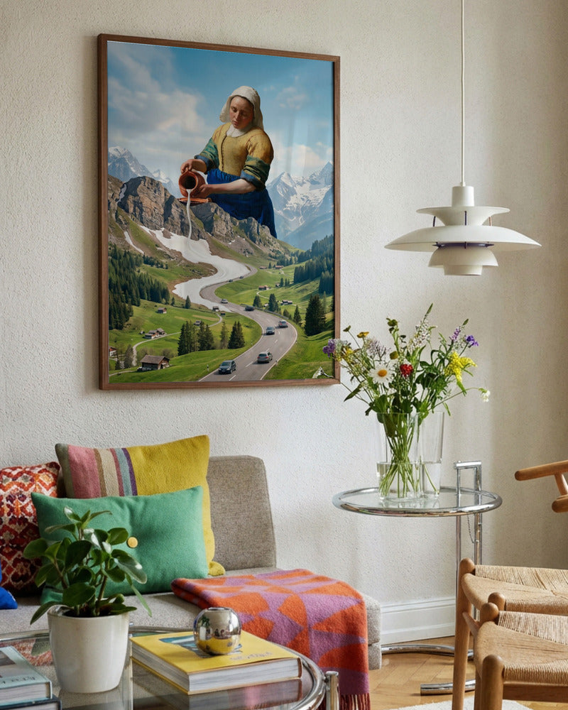 "The Great Milkmaid" fine art print