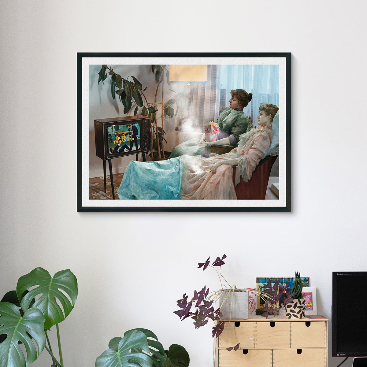 "Watch a movie" fine art print