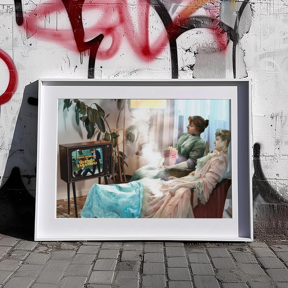 "Watch a movie" fine art print