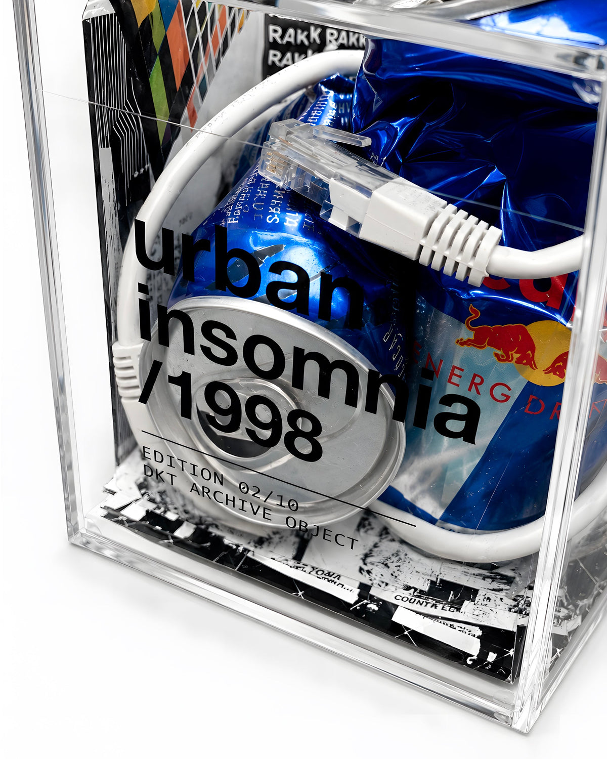 "Urban Insomnia" Sculpture /// Mixed Media Object